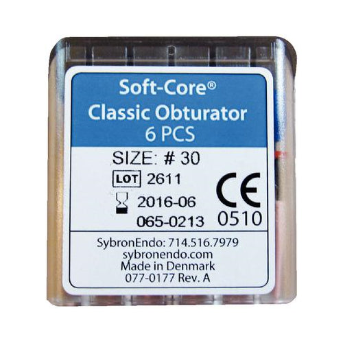 Kerr Dental 972-3030 Soft-Core Classic Endodontics Obturators #30 Blue 6/Pk Kerr Dental 972-3030 Soft-Core Classic Endodontics Obturators #30 Blue 6/Pk